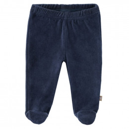 Pantalon bébé à pieds Indigo