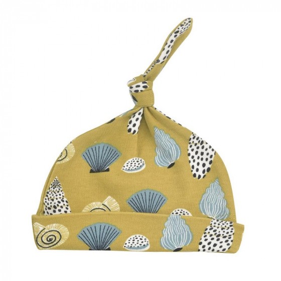 Bonnet en coton BIO - Coquillages Celeri Bonnet en coton BIO - Coquillages Celeri