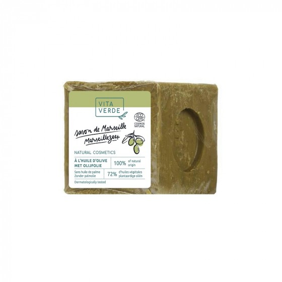 Savon de Marseille vert - 72 % huile d'olive - 300 g Savon de Marseille vert - 72 % huile d'olive - 300 g
