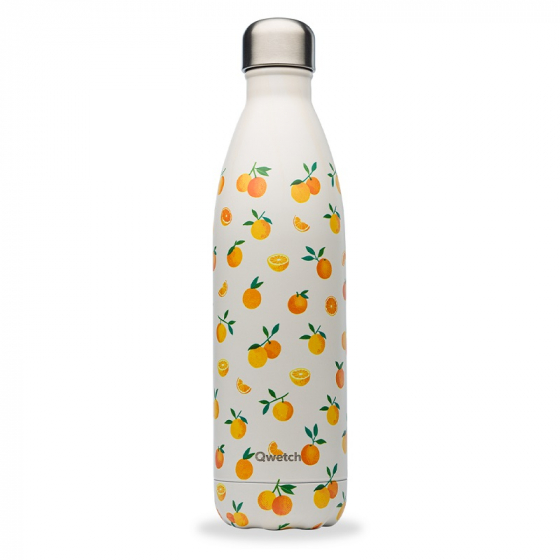 Gourde bouteille nomade isotherme - 750 ml - Oranges