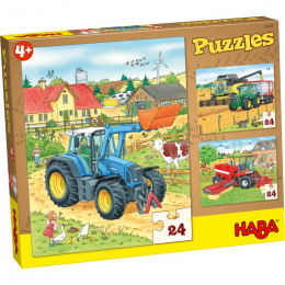 Puzzles Tracteur et Cie.