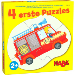4 premiers puzzles - Véhicules d’intervention