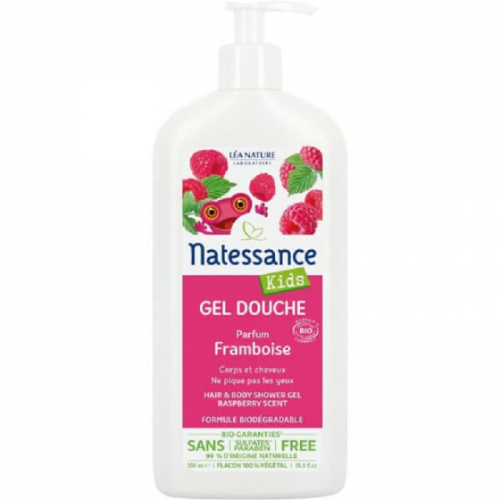 Shampooing Douche Bio - Framboise