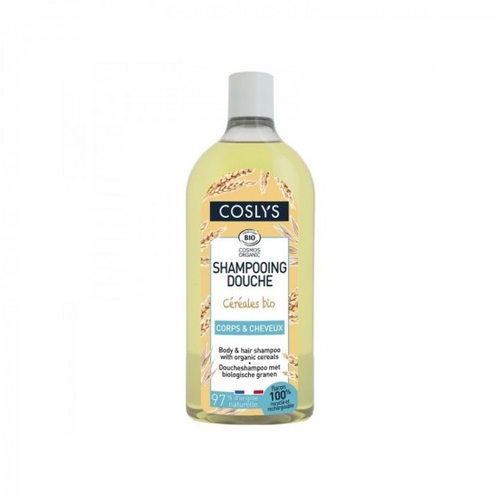 Shampoing douche BIO sans savon céréales 750 ml Shampoing douche BIO sans savon céréales 750 ml