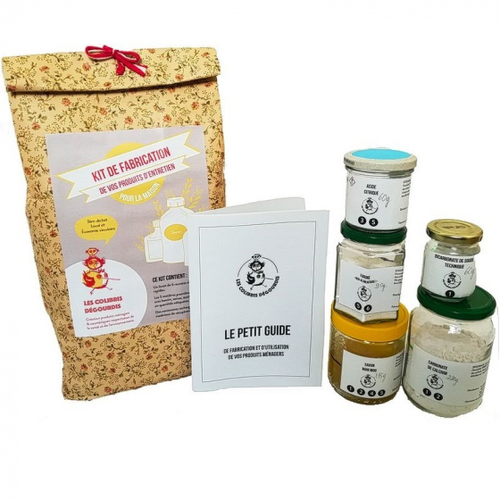 Kit de fabrication de produits d'entretien pour la maison Kit de fabrication de produits d'entretien pour la maison