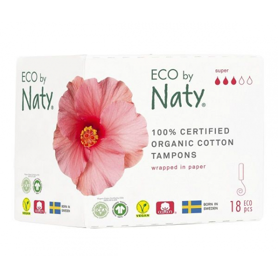 Tampons Super sans applicateur - 18 pièces