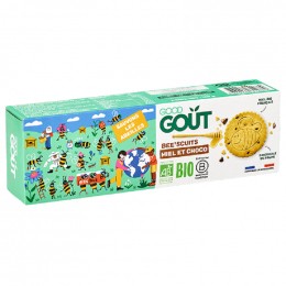 Biscuits Bio au miel et au choco - Bee'scuits - 100 g