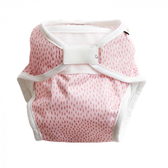 Culotte de protection - Gouttes Rose