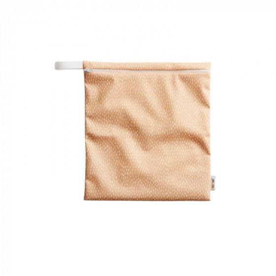Sac pochette imperméable Medium - Gouttes Jaune Sac pochette imperméable Medium - Gouttes Jaune