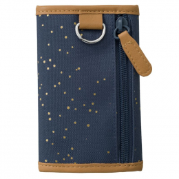 Porte-monnaie Billfold - Indigo dots gold