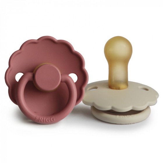 Set de 2 tétines en latex Daisy - Cream/powder blush Set de 2 tétines en latex Daisy - Cream/powder blush