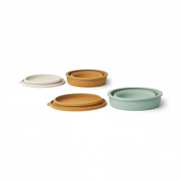 Set bols pliables Dale - Golden caramel multi mix