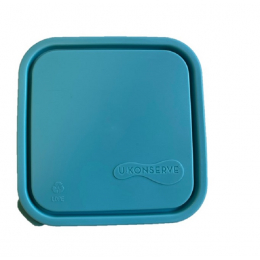 Couvercle de rechange pour boîte To-Go médium 850 ml - 14 cm - Turquoise