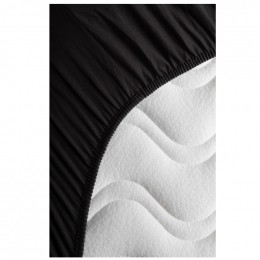 Drap Housse en Coton Bio pour lit bébé - 60x120 cm - Gris anthracite