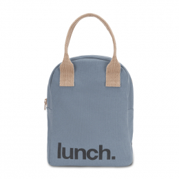Sac à repas zip - Lunch Bleu