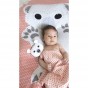 Doudou en coton bio - Ours polaire