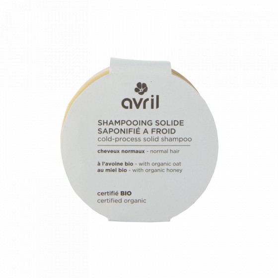 Shampooing solide Bio - Avoine - Cheveux normaux - 100 g Shampooing solide Bio - Avoine - Cheveux normaux - 100 g