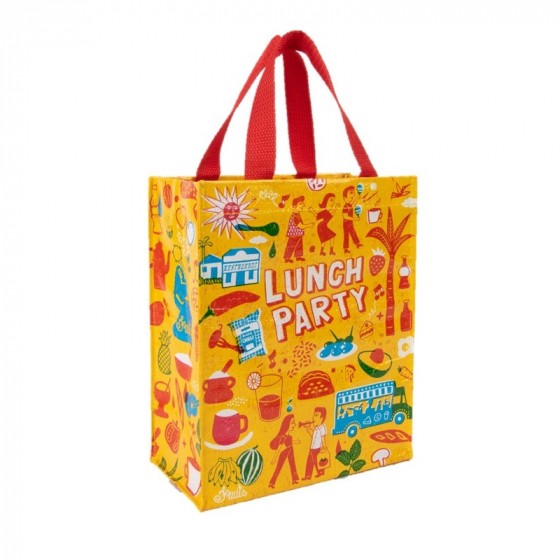 Petit cabas en matériaux recyclés - Lunch party