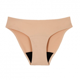 Culotte menstruelle Séléné pour flux moyen - Beige