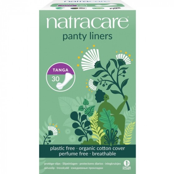 Protège-slips en coton organique - tanga - 30 pièces
