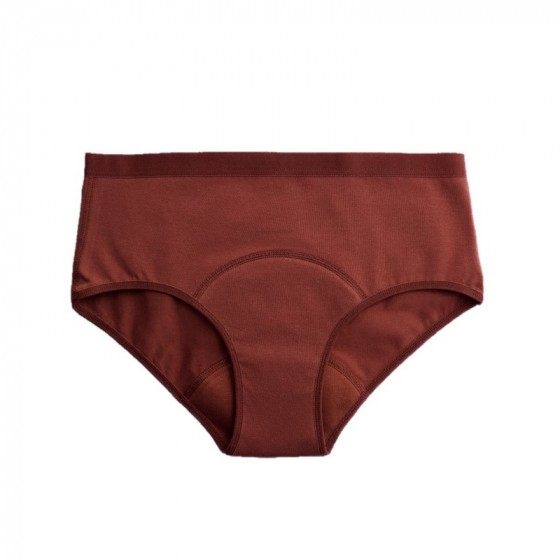 Culotte menstruelle hipster - Flux léger - Brown Culotte menstruelle hipster - Flux léger - Brown