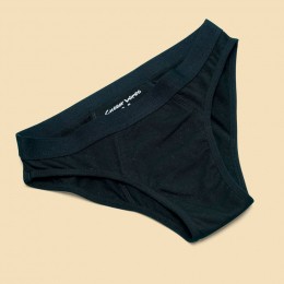 Culotte menstruelle Sporty pour flux abondant - Noir