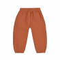 Pantalon en mousseline - coton biologique - rust