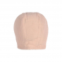 Bonnet en mousseline - coton biologique - powder pink