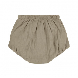 Bloomer en mousseline - coton biologique - olive
