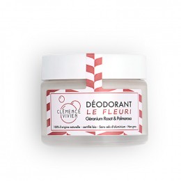 Baume déodorant aux huiles essentielles Le Fleuri 50 g  Clémence et Vivien