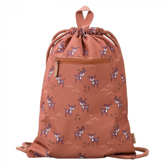 Sac de gym - Deer amber brown