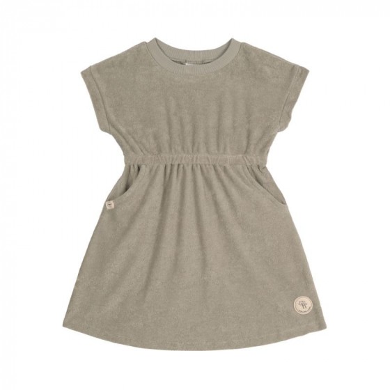 Robe en éponge - Olive Robe en éponge - Olive