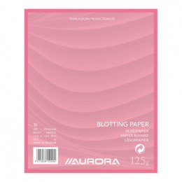Papier buvard rose recyclé - 125 gr/m²