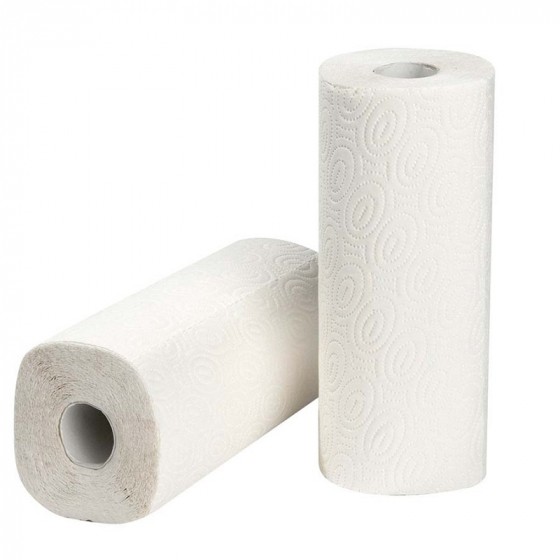 Rouleaux d'essuie-tout en papier - 100 % recyclé Rouleaux d'essuie-tout en papier - 100 % recyclé