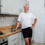 Culotte d'incontinence lavable pour homme