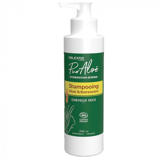 Shampooing cheveux secs Bio - Aloé Arborescens - 200 ml Shampooing cheveux secs Bio - Aloé Arborescens - 200 ml