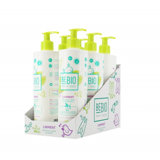 Liniment bébé - nettoyant et soin pour le change 6X400ml Liniment bébé - nettoyant et soin pour le change 6X400ml