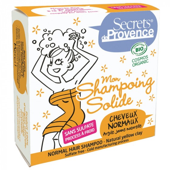 Shampooing solide Bio Cheveux normaux 85 g Shampooing solide Bio Cheveux normaux 85 g