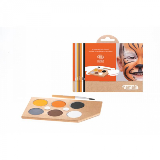 Kit de maquillage Bio 6 couleurs - Vie sauvage