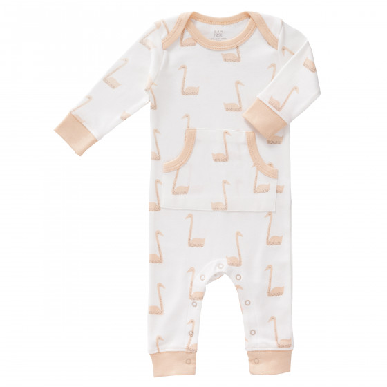 pyjama bébé - Swan pale peach