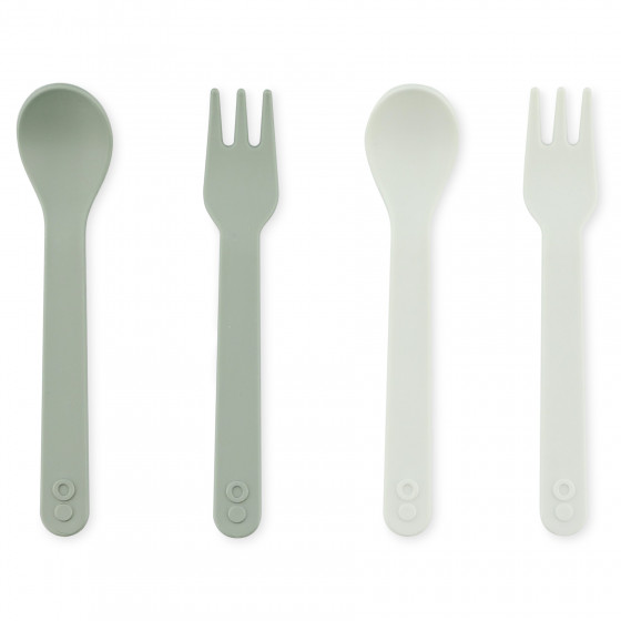 Fourchette et cuillère - 2-pack - Olive Fourchette et cuillère - 2-pack - Olive