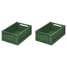 Caisse pliable Weston S 2-pack - Garden green