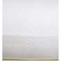 Alèse + drap housse 2 en 1pour lit 90 x 190 cm - blanc