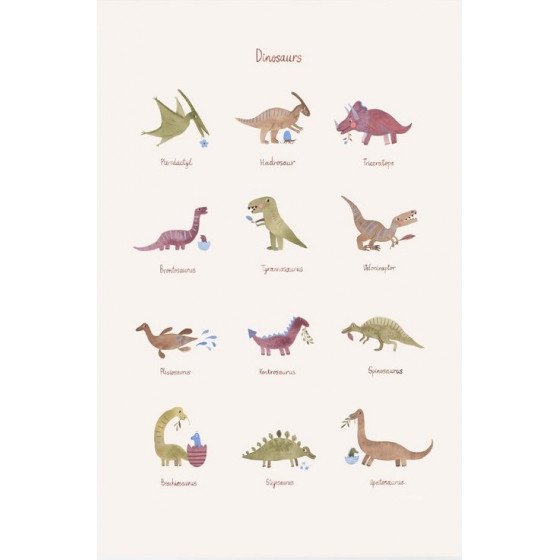 Affiche large - Dinosaurs