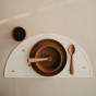 Set de 2 bols ronds - Caramel