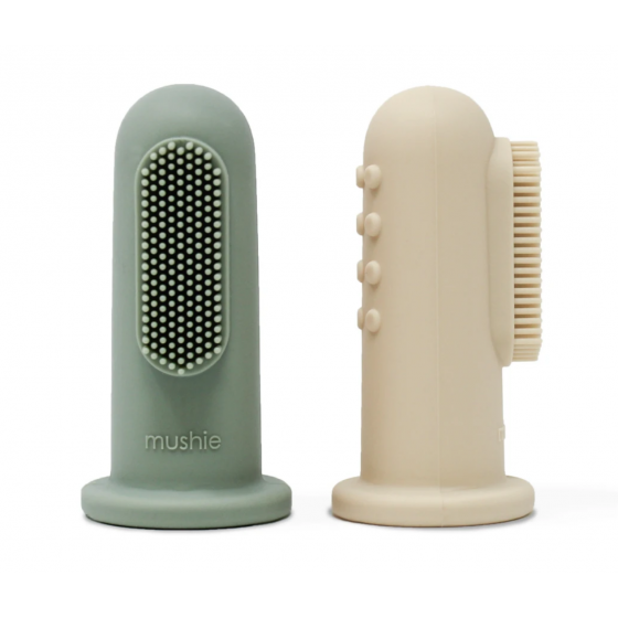 Brosses à dents bébé - Shifting sand et Cambridge blue