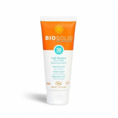 Lait solaire SPF30 Biosolis